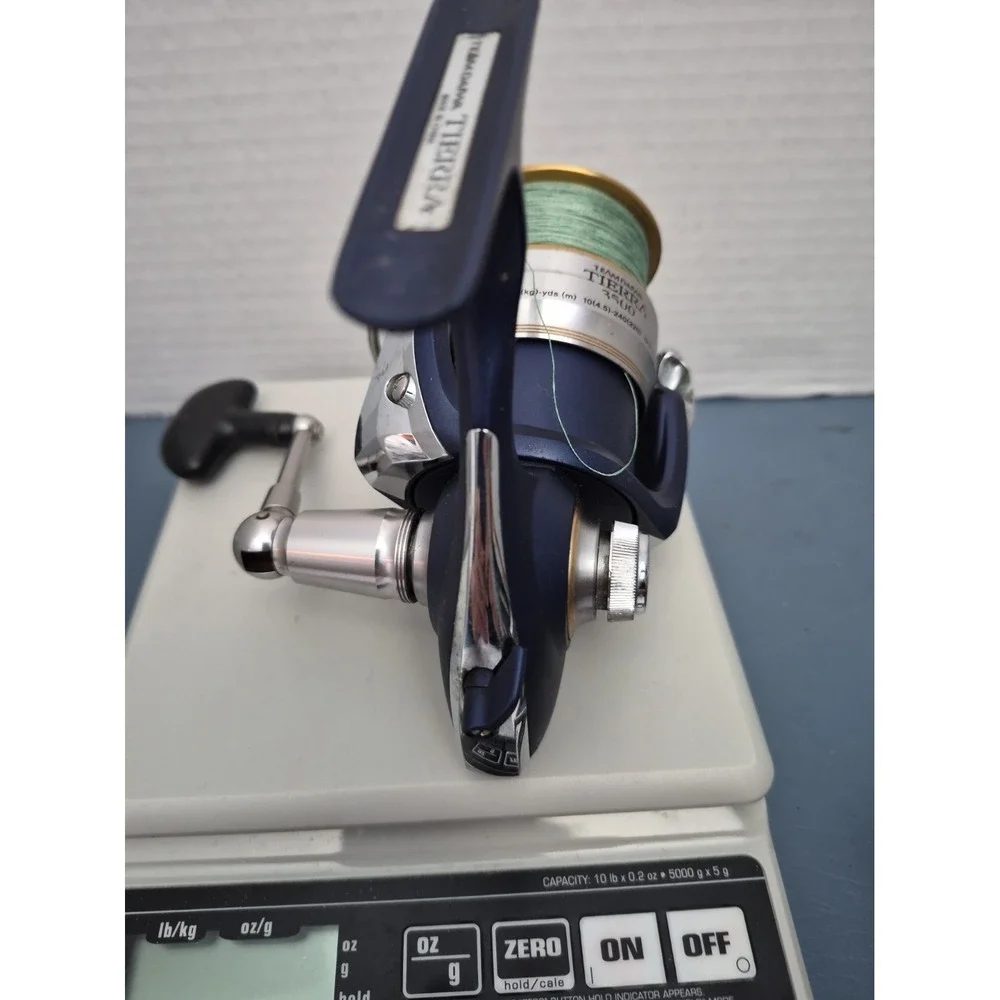 Team Daiwa Teierra 3500 Fishing Spinning Reel Prespooled 12 Ib Braid
